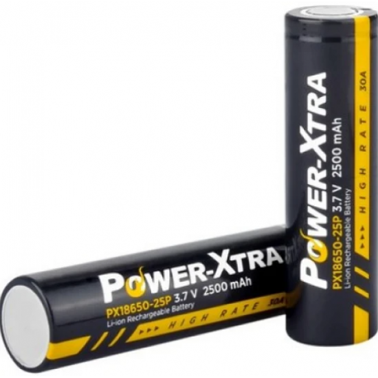 Power-Xtra PX18650 - 2500 mAh Pil