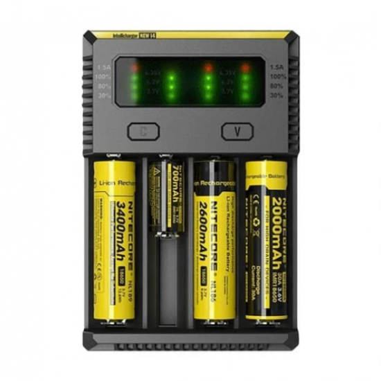 Nitecore New i4 İntellicharger Li-ion - 4 'lü Şarj Aleti