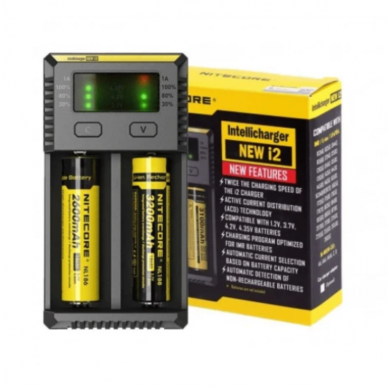 Nitecore New i2 Intellicharger - 2 'li Şarj Aleti