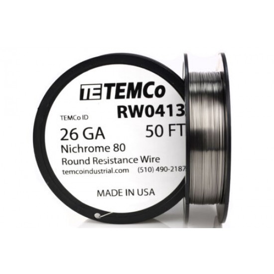 TEMCO Nichrome 80 - Ni80 Coil Rezistans Teli 10m (24/26/27/28/32ga)