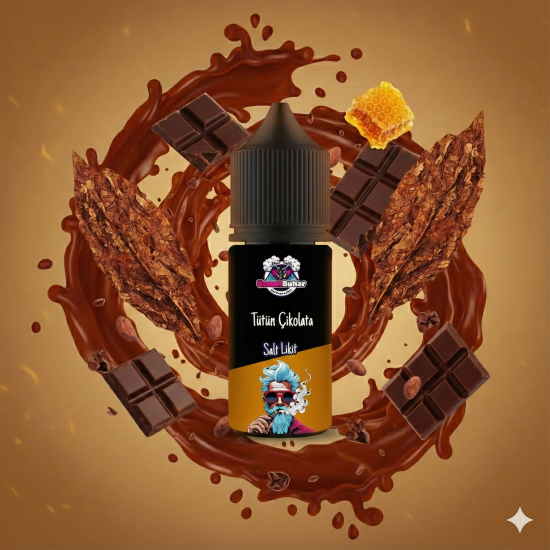 Tütün Çikolata 30 ML Salt Likit